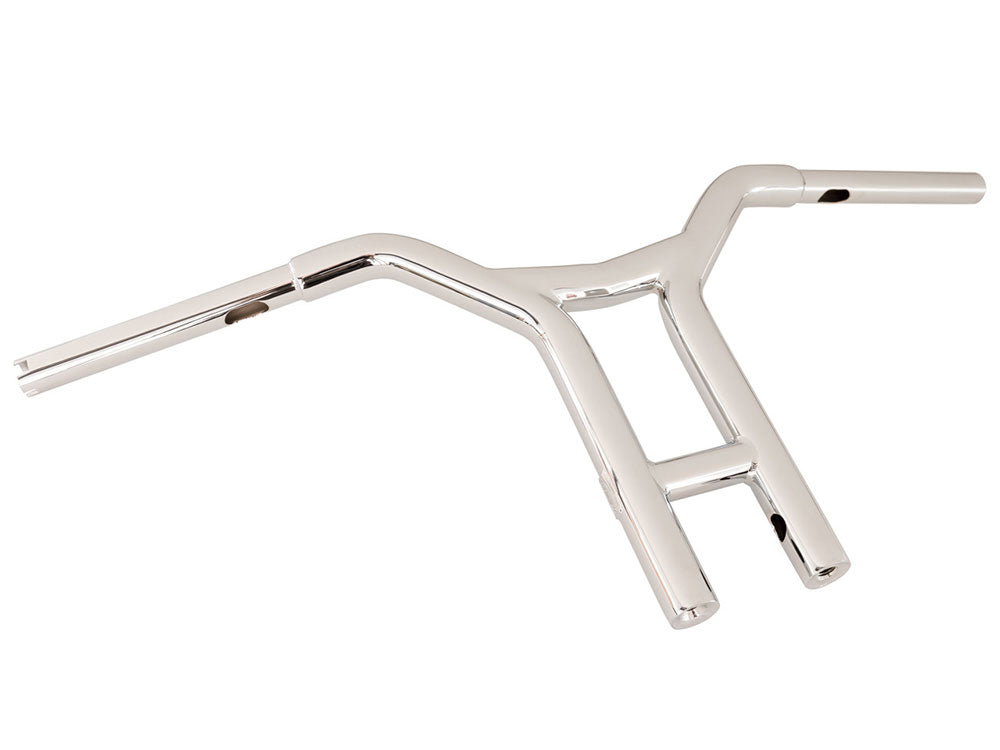 12in. x 1-1/4in. Cali Straight T-Bar Handlebar - Chrome. - Factory 47 Handlebars