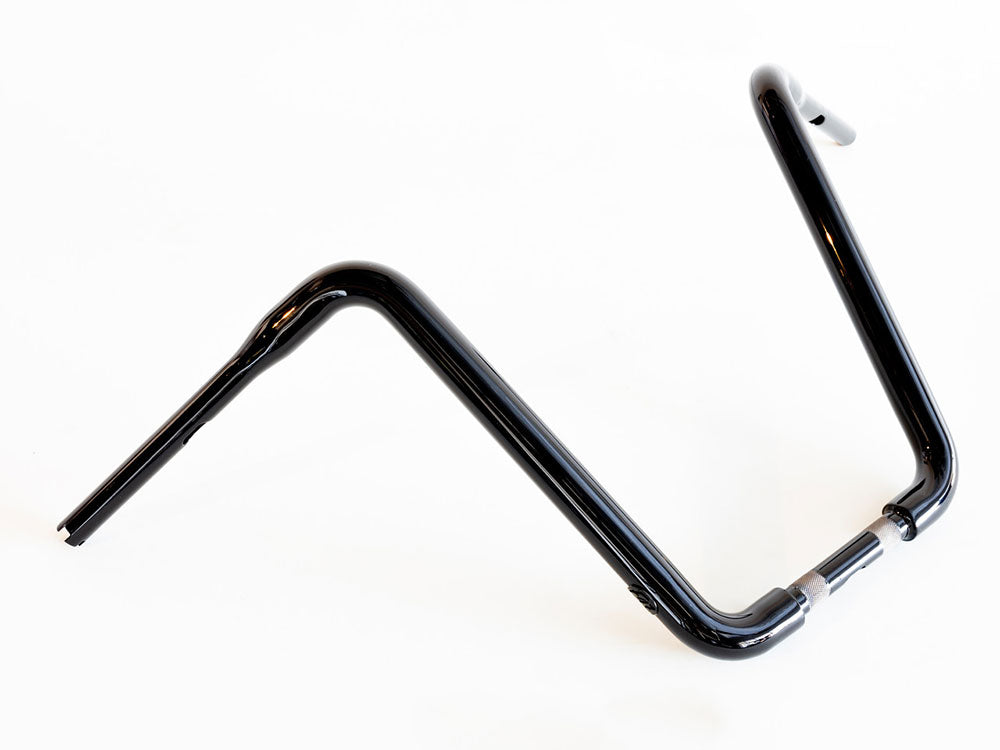 16in. x 1-1/2in. Royal Handlebar - Gloss Black. - Factory 47 Handlebars