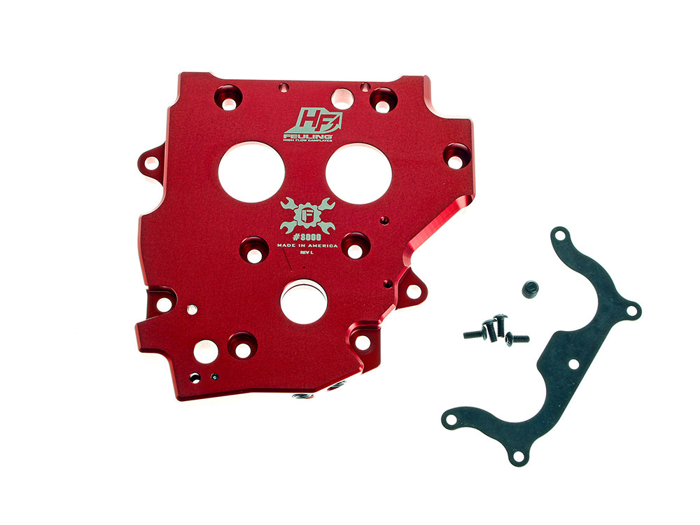 High Flow Camplate. Fits Dyna 1999-2005, Touring 1999-2006 & Softail 2000-2006 with Gear Drive Cams - Feuling
