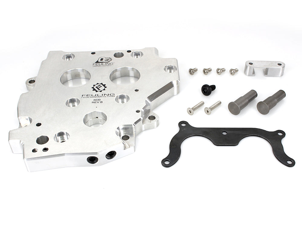 OE+ Camplate. Fits Dyna 1999-2005, Touring 1999-2006 & Softail 2000-2006 with Chain Drive Cams - Feuling