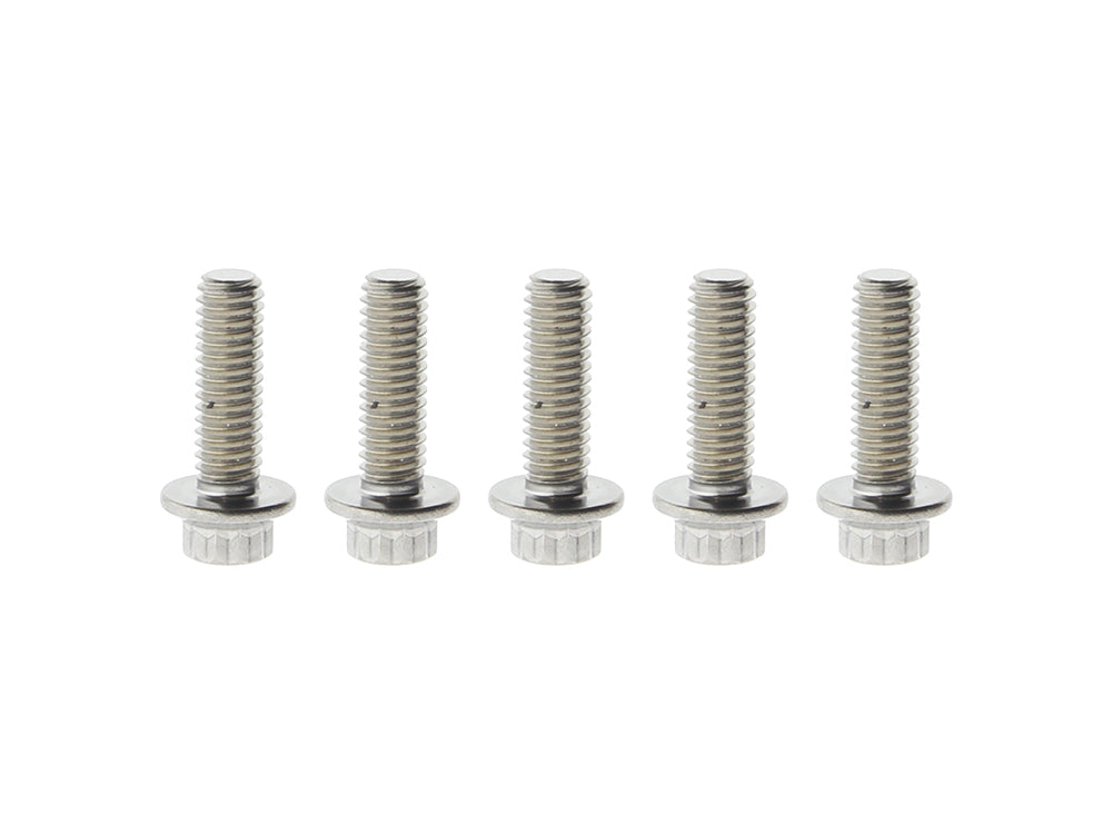 Front Disc Rotor Bolts - Stainless 12 Point ARP. 5/16in.-18 x 1.0in.. Fits Most HD models 1984up. - Feuling
