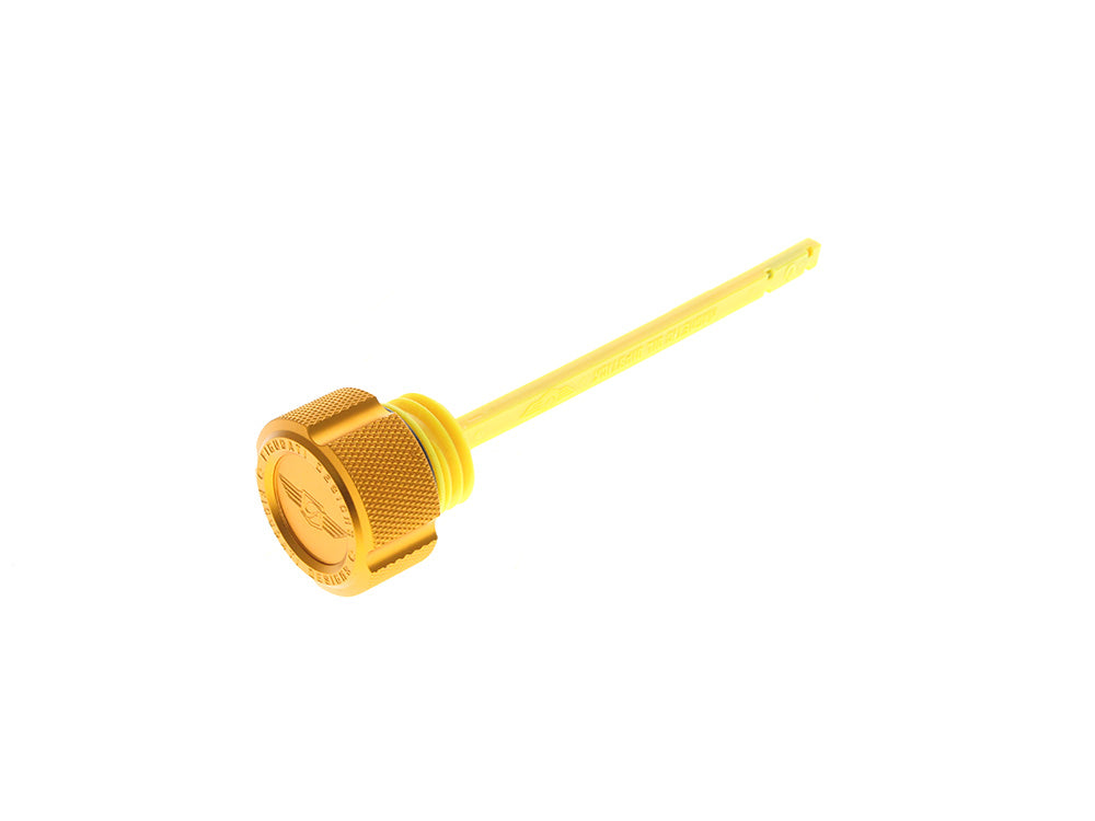 Magnetic Engine Oil Dipstick - Gold. Fits Touring 2017up - Figurati Designs