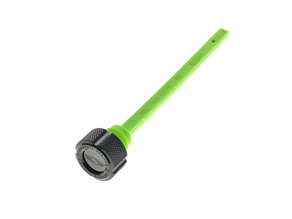 Magnetic Engine Oil dipstick - Black. Fits Indian Big Twin 2014 to 2017 Thunderstroke Engines - Figurati Designs
