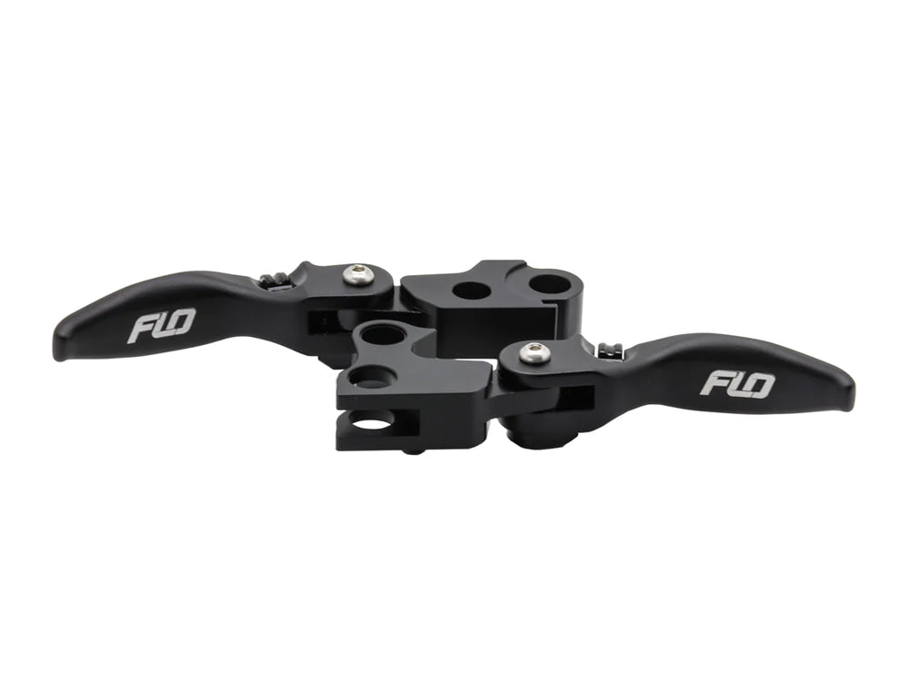 Short MX Levers - Black. Fits Softail 2015-2024 - Flo Motorsports