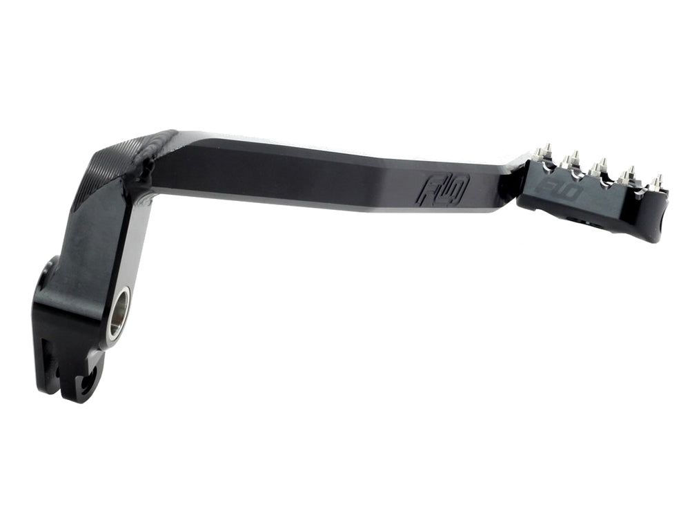 Brake Pedal Arm - Black. Fits Dyna 1999-2017 with Mid Controls. - Flo Motorsports