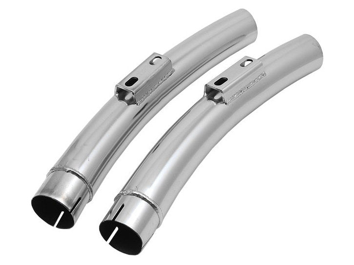 Quiet Mufflers for Sharp Curve Radius Exhaust with No Cross-Over Chamber. Fits Suzuki M109R 2006up - Freedom Performance Exhaust