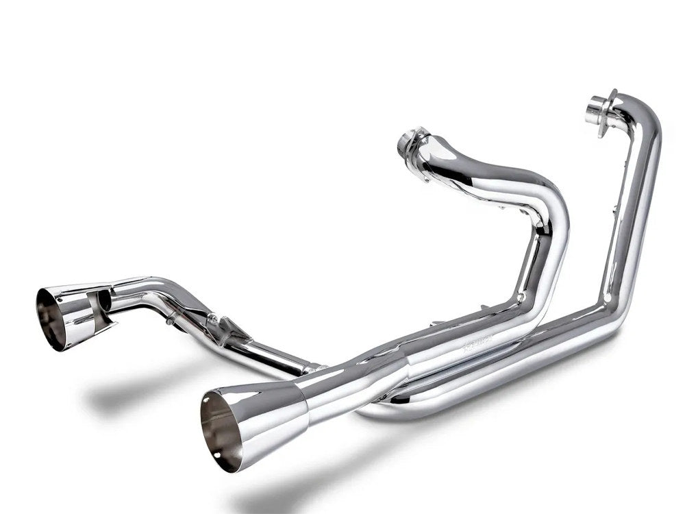 True Dual Headers - Chrome. Fits Indian Challenger 2020up. - Freedom Performance Exhaust