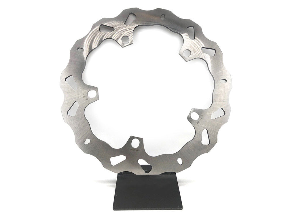 12.6in. Front Wave Disc Rotor - Stainless Steel. Fits Indian FTR1200 2019-2024 & Challenger 2020up - Gbrakes