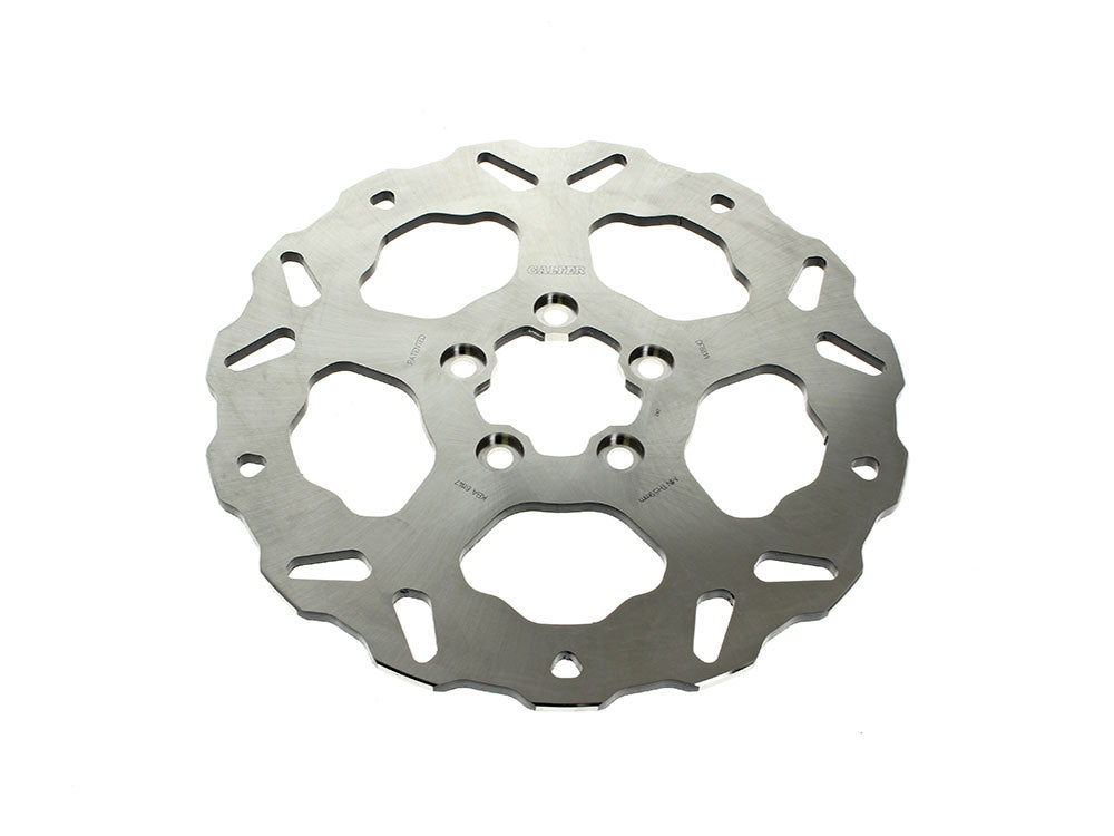 11.5in. Rear Solid Mount Wave Disc Rotor. Fits Big Twin 2000up & Sportster 2000-2010. - Gbrakes