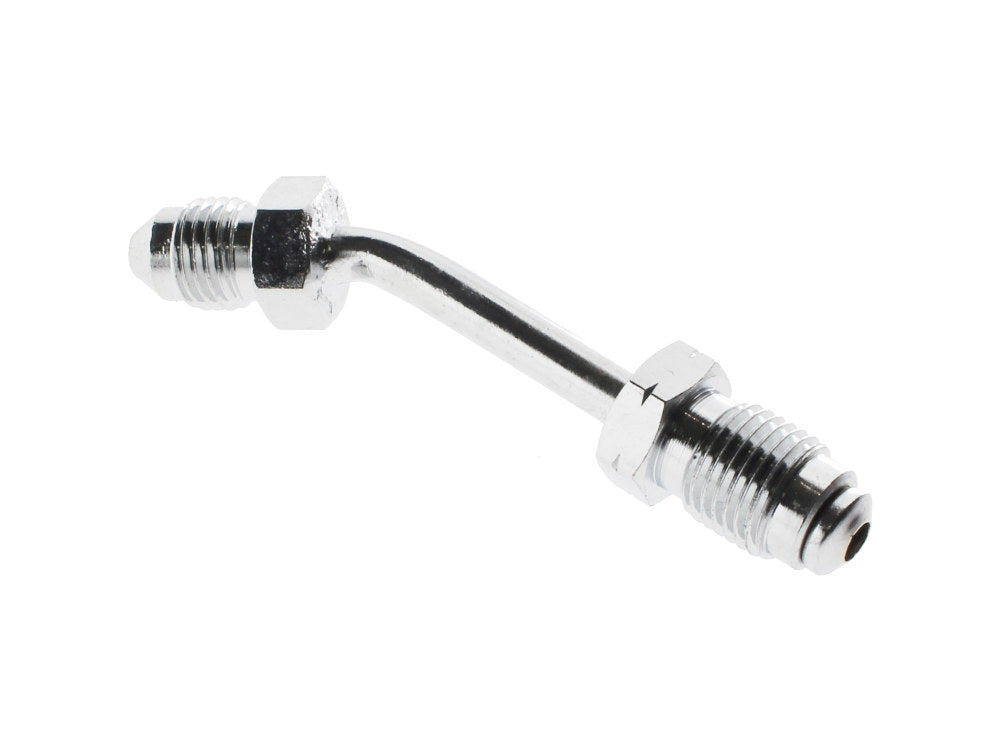 Hydraulic Clutch Fitting - Chrome. Fits the clutch release cover end on Touring & Softail 2017up equipped with an Original H-D Hydraulic Clutch. - Goodridge