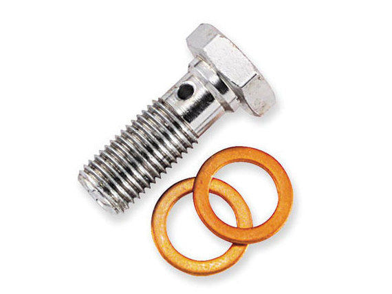7/16in. Banjo Bolt - Chrome. - Goodridge