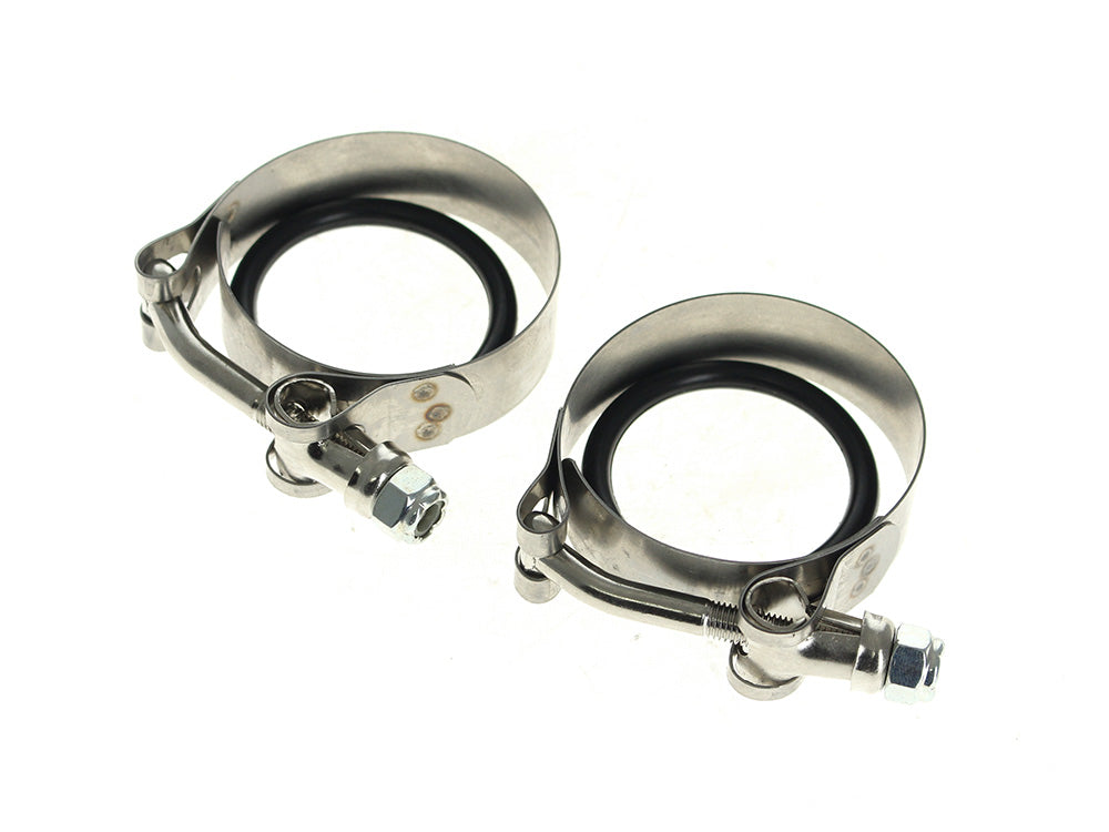 O'Ring Style Intake Manifold Clamps. Fits H-D 1957-1977 - Rollies Speed Shop