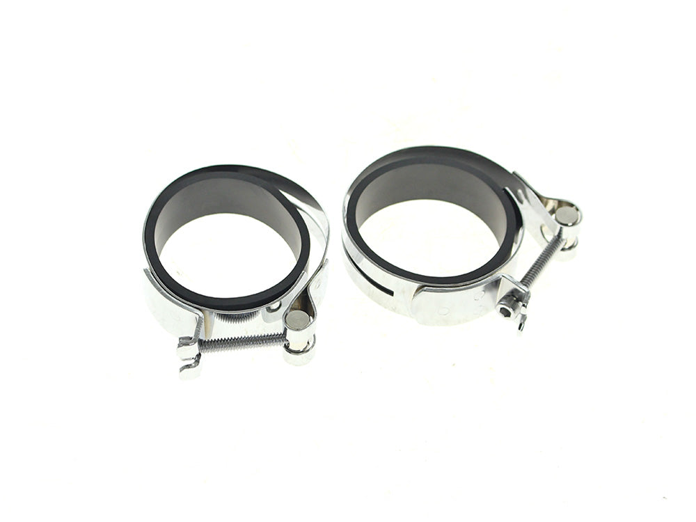Band Style Intake Manifold Clamps. Fits H-D 1978-1984 - Rollies Speed Shop