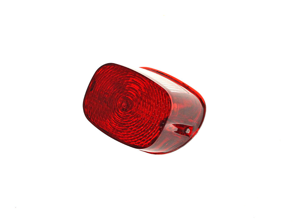 Taillight Lens - Red. Fits most Big Twin & Sportster Late 2003up - Rollies Speed Shop