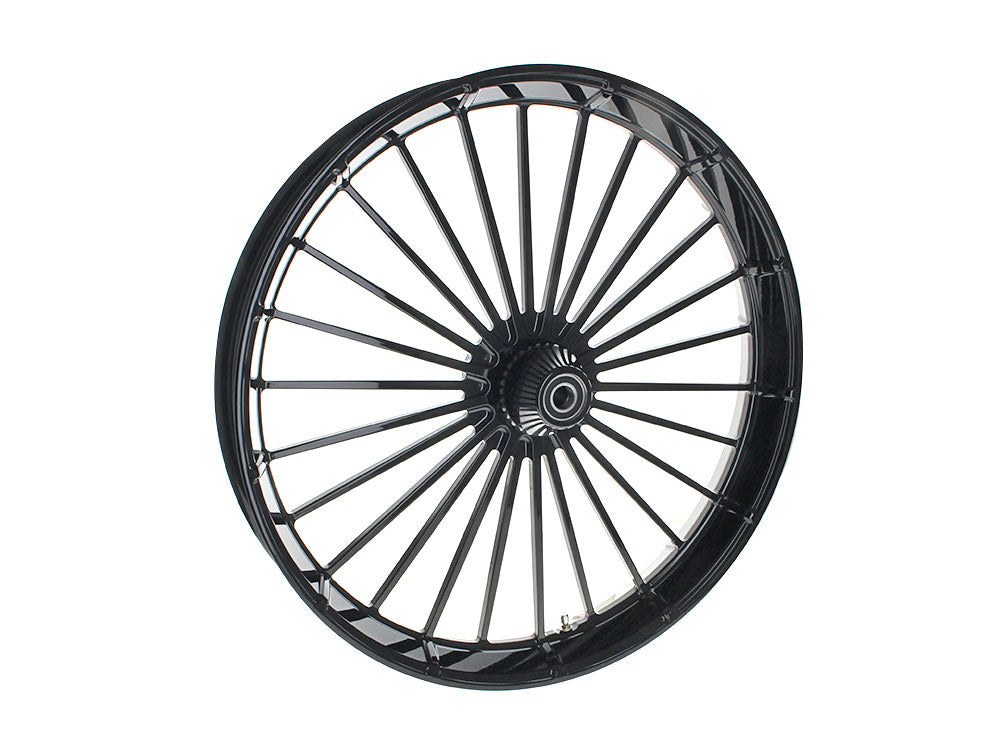 26in. x 3.75in. FXBR3/Breakout Replica Wheel - Gloss Black. Fits Breakout 2013up. - Hawg Halters