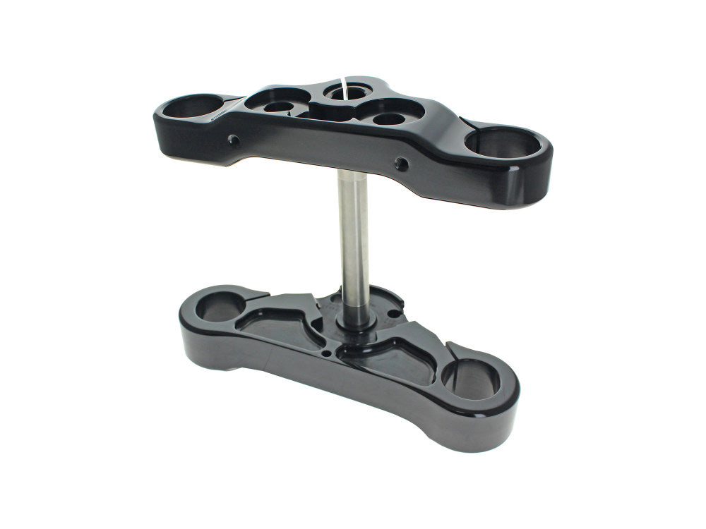 4 Degree Raked Triple Tree Kit - Black. Fits Breakout 2018up with 21in. or 23in. Wheel Upgrade. - Hawg Halters