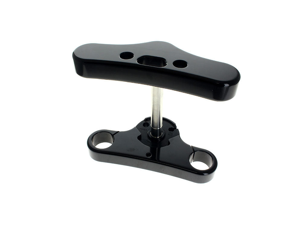5 Degree Raked Wide Glide Triple Tree Kit - Black. Fits Breakout 2018up. - Hawg Halters
