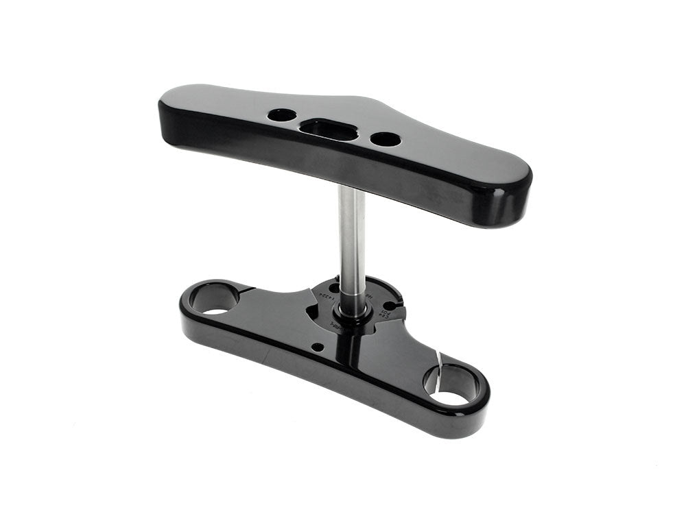 6 Degree Raked Wide Glide Triple Tree Kit - Black. Fits Breakout 2018up. - Hawg Halters