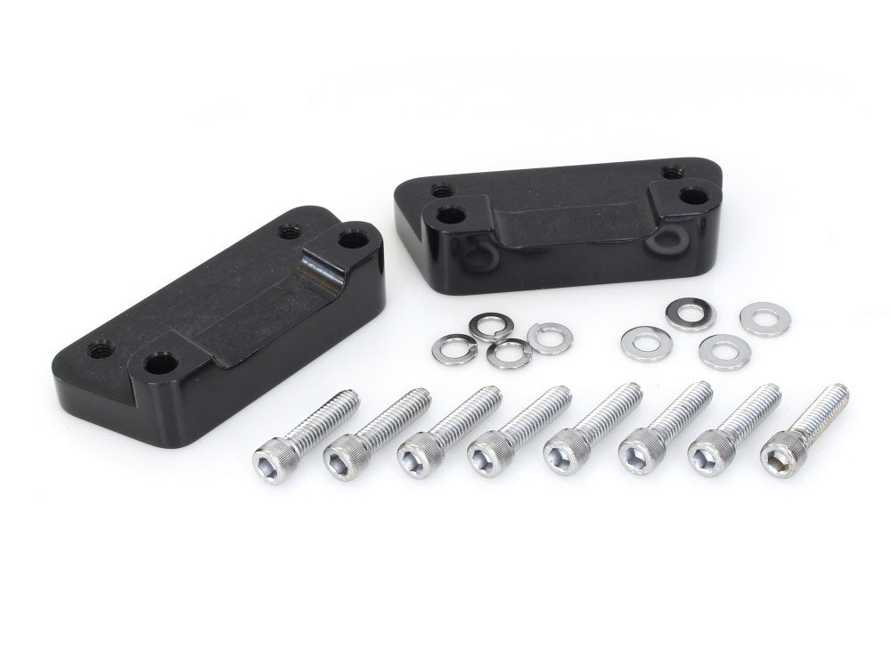 Fender Spacer Kit - Black. Fits Touring 1984-2013 with 21in. or 23in. Wheel & OEM Fender - Hawg Halters