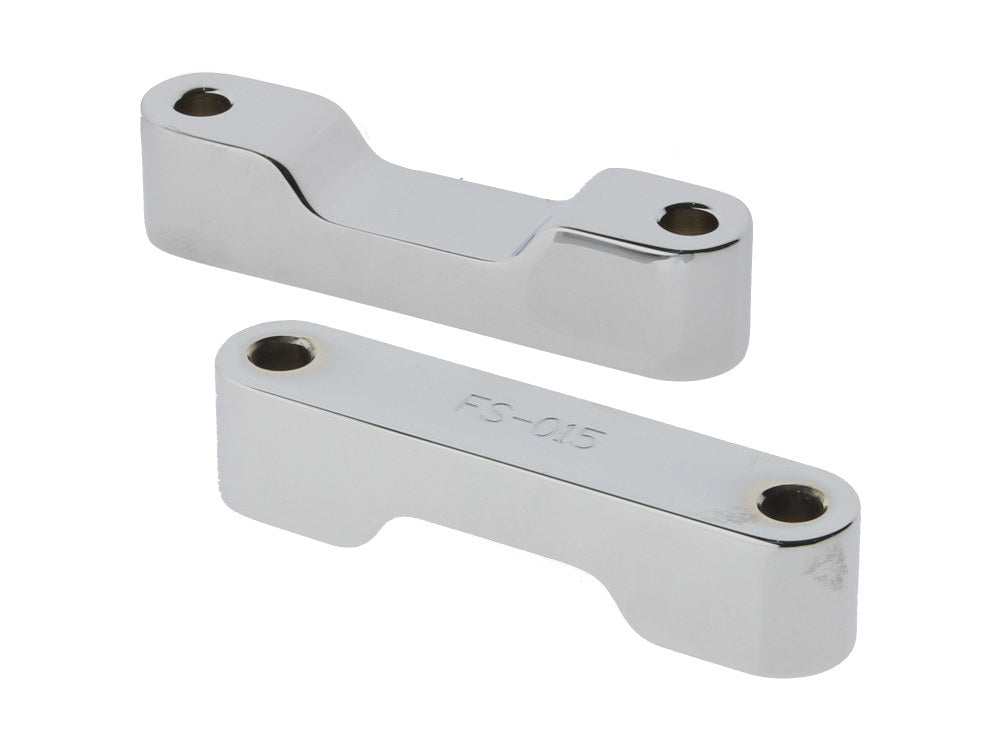 Fender Spacer Kit - Chrome. Fits Touring 2014-2023 with 21in. Wheel & Custom Fender - Hawg Halters