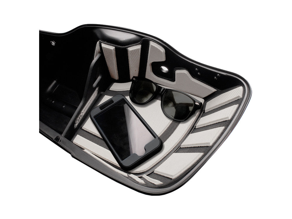 Ryt-There Saddle Bag Shelf - Grey. Fits Touring 2005-2013 Left & Right Bags. - Hard Street