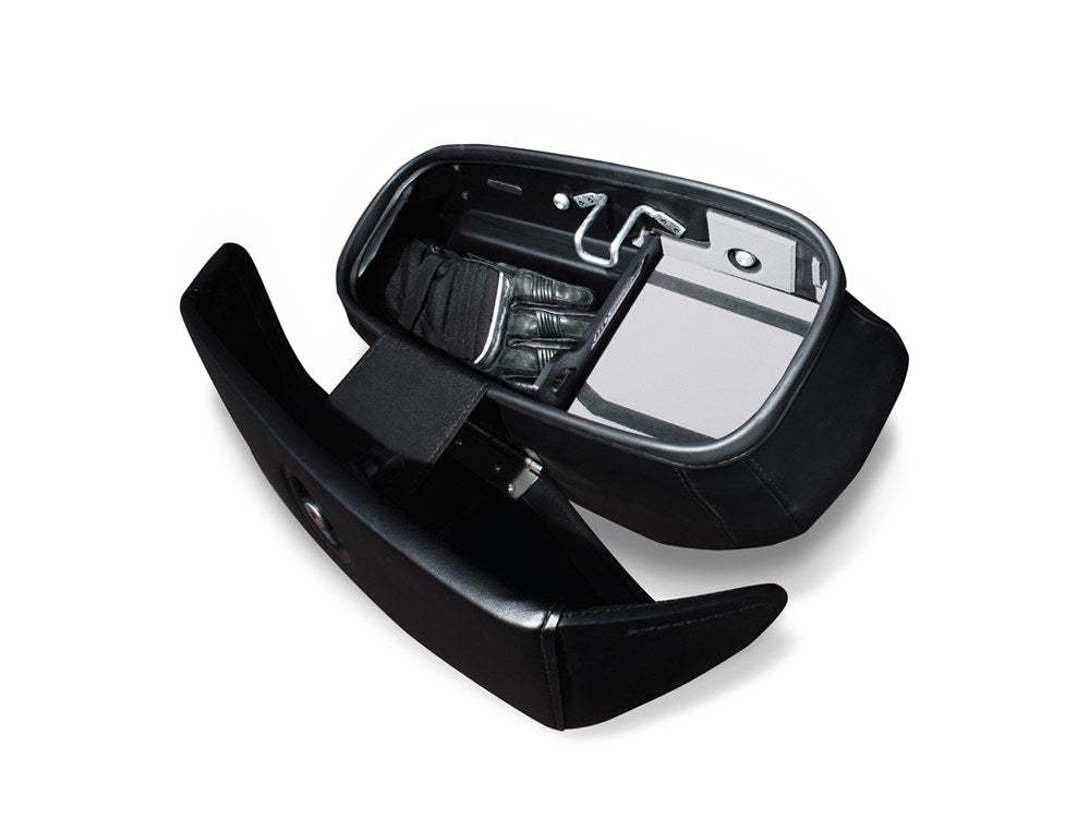 Ryt-There Saddle Bag Shelf - Grey. Fits Heritage Softail 2018up Left & Right Bags. - Hard Street