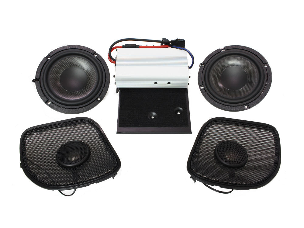 Wild Boar, 400 Watt Amp x 2 Speaker Kit. Fits Road Glide 2015-2023 - Hog Tunes Audio