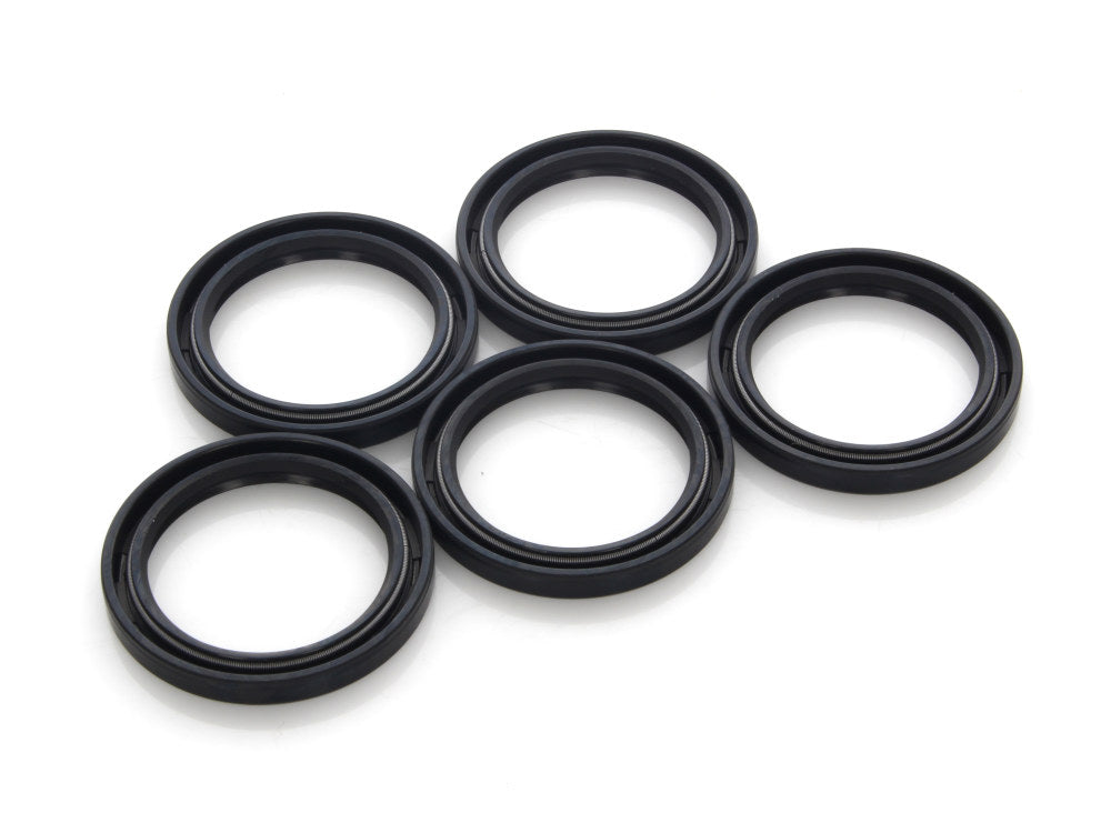 Transmission Sprocket Shaft Seal - Pack of 5. Fits 4Spd Sportster 1984-1990. - James Gaskets Inc