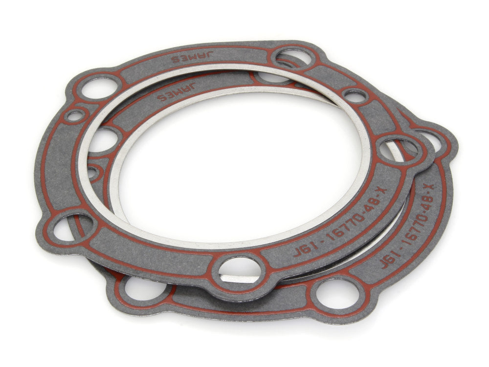Cylinder Head Gaskets with Firering. Fits Big Twin 1948-1965 with Pan Engine. - James Gaskets Inc