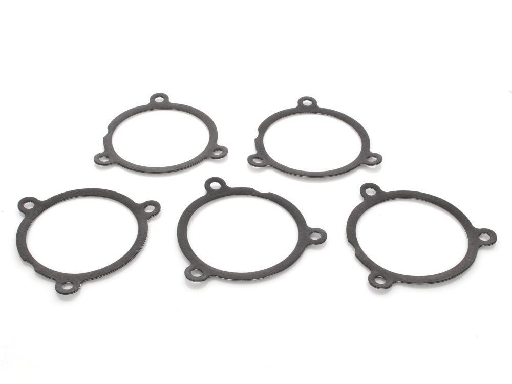 Air Filter Backplate Gasket - Pack of 5. Fits Milwaukee-Eight 2017up with Ventilator Air Filter Assembly. - James Gaskets Inc