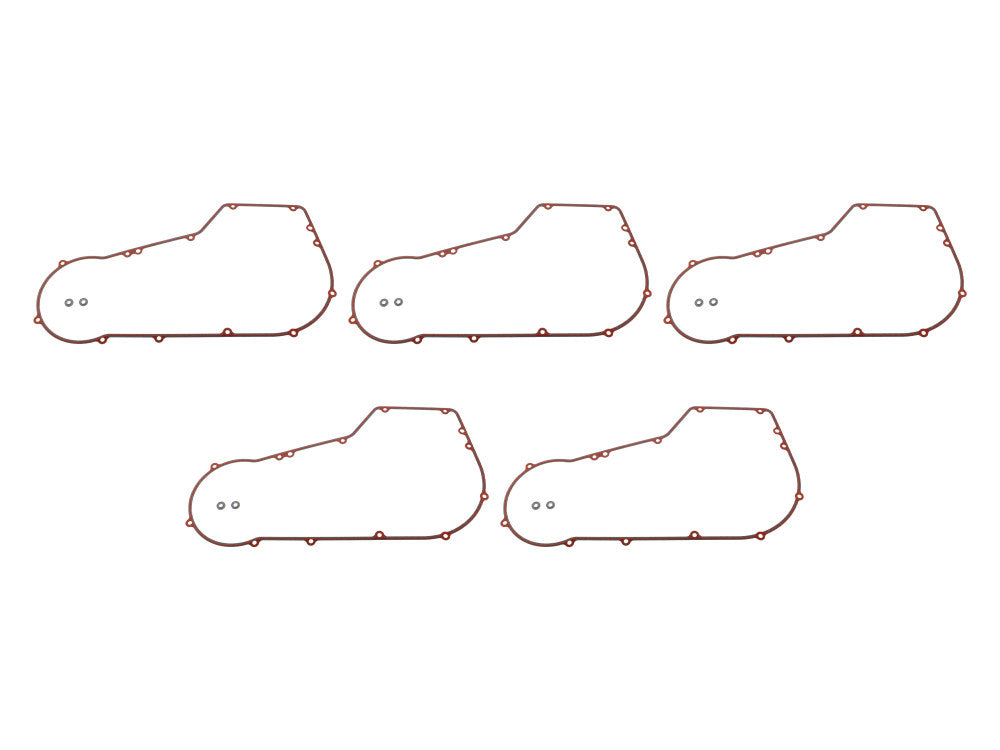 Primary Cover Gasket - Pack of 5. Fits Softail 1994-2006 & Dyna 1994-2005. - James Gaskets Inc