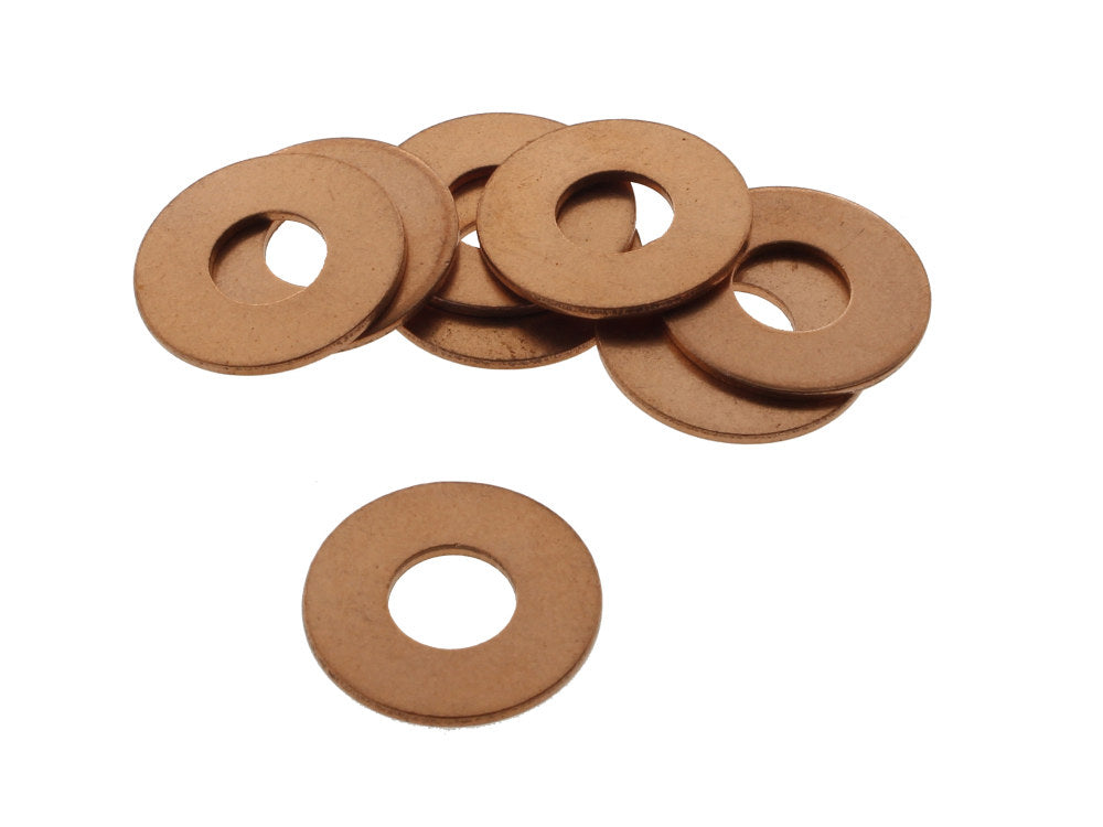Top Rocker Cover Screw Washers - Pack of 8. Fits Big Twin 1984-1999 & Sportster 1986-2021 - James Gaskets Inc