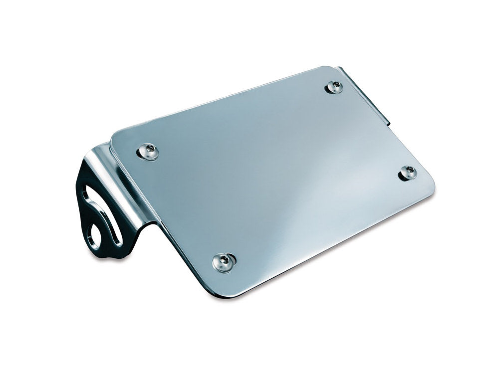 Number Plate & Turn Signal Relocation Kit - Chrome. - Kuryakyn