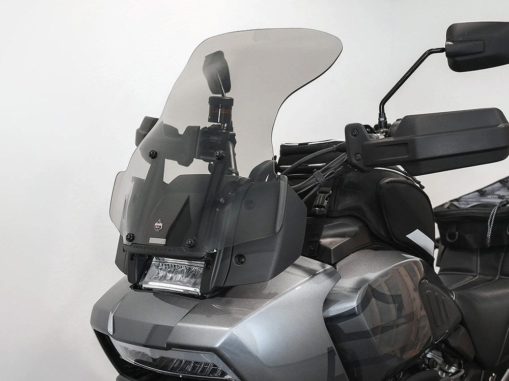 15.5in. Flare Windshield - Tinted. Fits Pan America 2021up. - Klock Werks