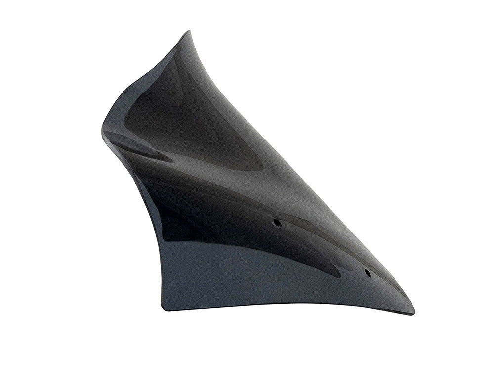 12in. Pro-Touring Flare Windshield - Dark Smoke. Fits CVO Road Glide 2023up & Road Glide 2024up - Klock Werks