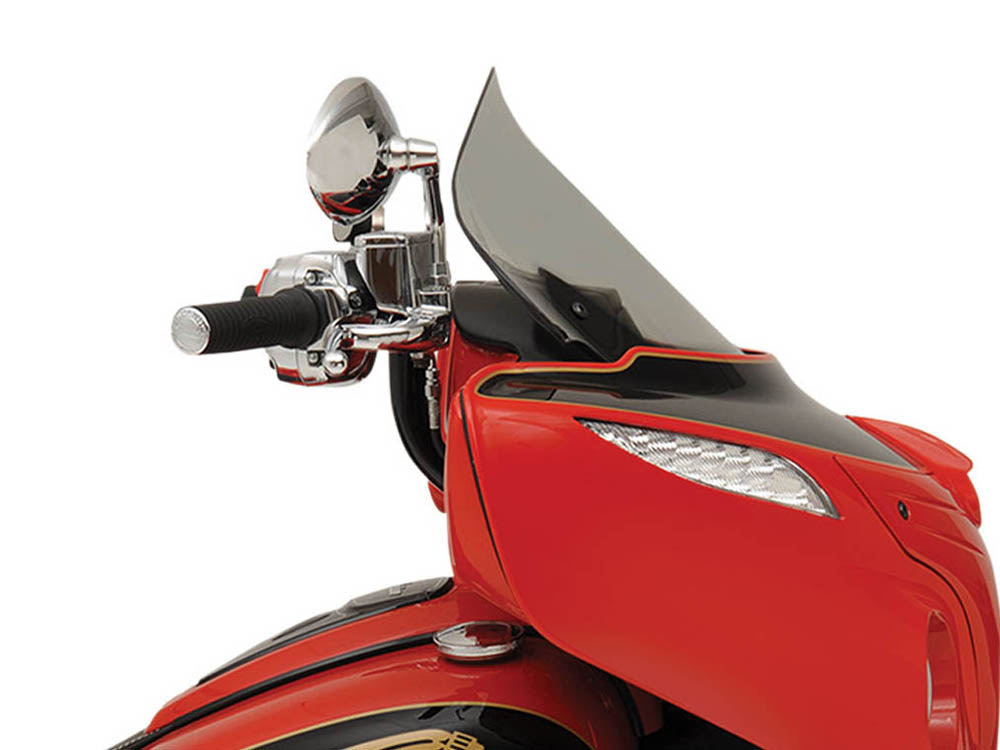 14in. Flare Windshield - Tinted. Fits Indian Touring 2014up - Klock Werks