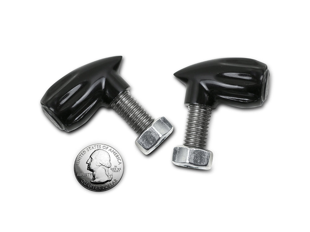 Rear Neowise Grooved Bullet Run/Brake/Turn Signals - Black - Kodlin