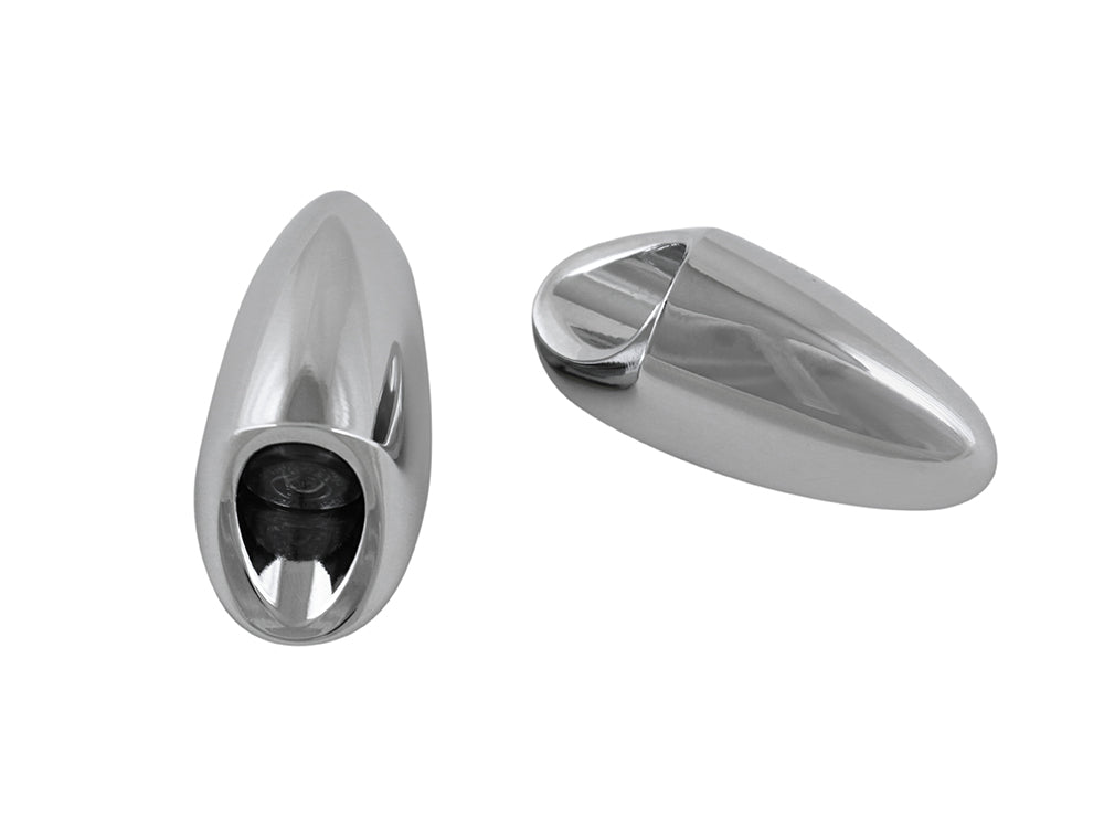 Neowise Mini Strut Light Turn Signals - Chrome. Fits Most HD 2002up - Kodlin