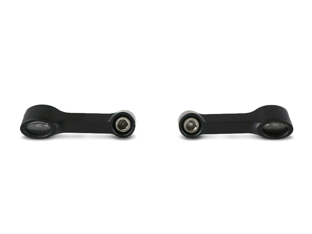 Elypse 2-1 Front Turn Signals with Running Lights - Black. Fits Sportster S 2021up Models. - Kodlin