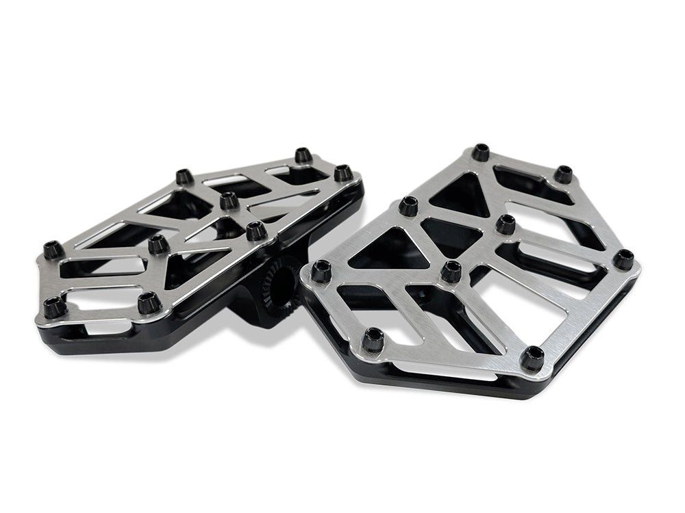 NXL Mini Floorboards without Adapters - Black & Stainless - Kodlin