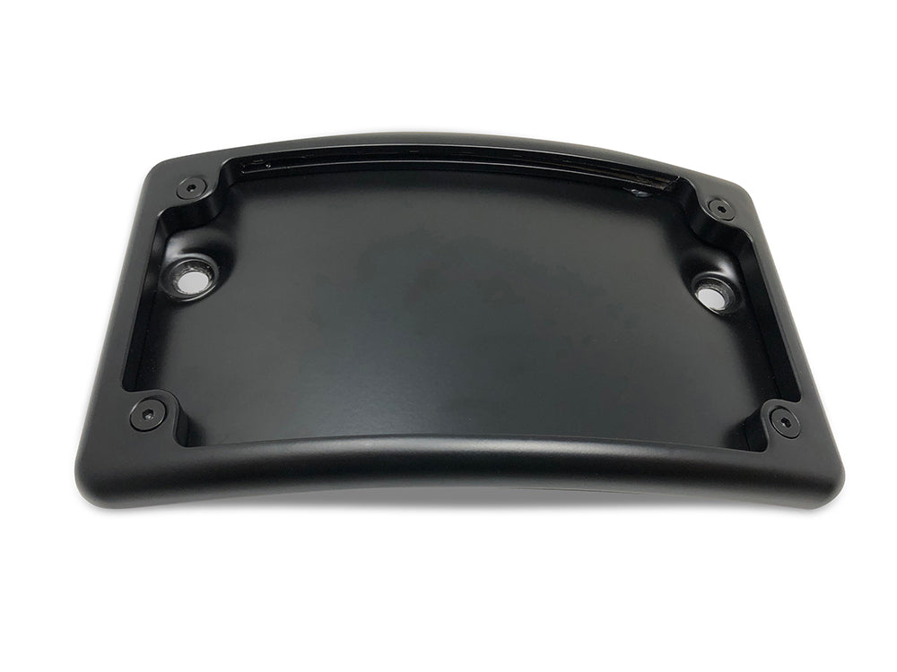 Curved LED Number Plate Kit - Black. Fits most Touring 2013up. - Kodlin