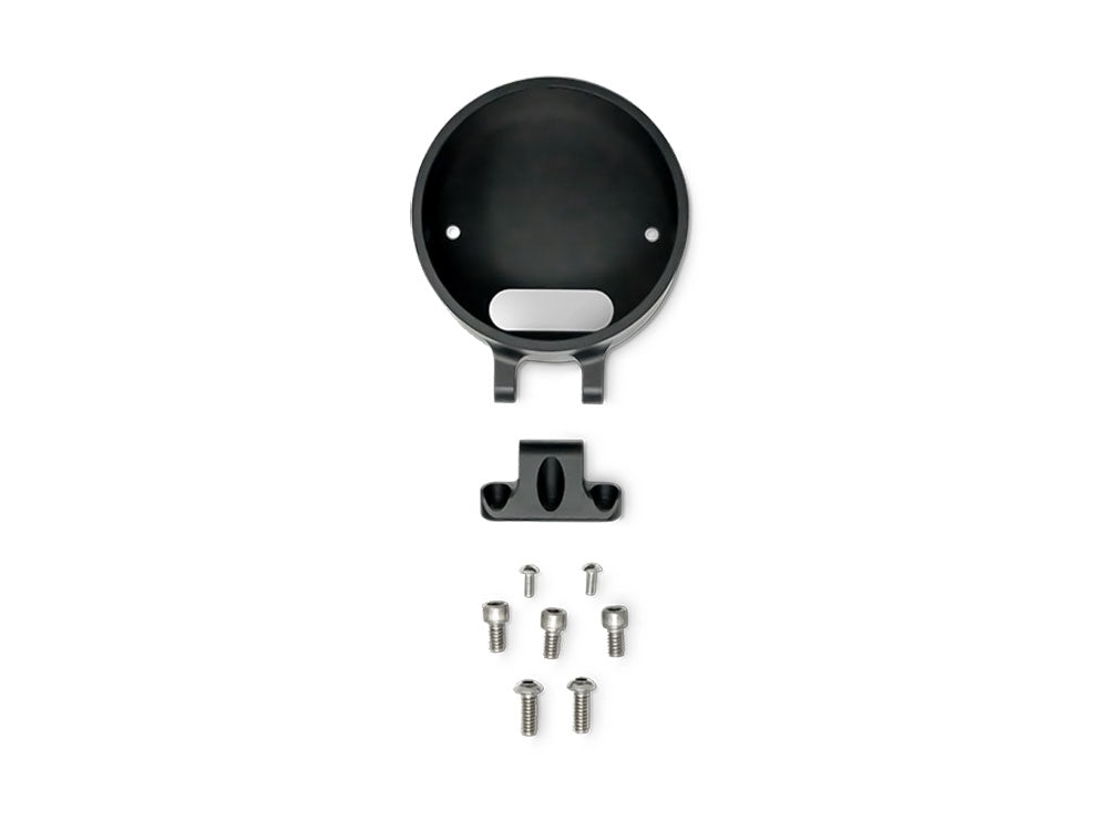 Accent Pro Riser Gauge Housing - Black. Fits Low Rider S 2022up & All Softail 2025up. - Kodlin
