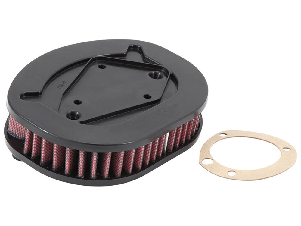 High-Flow Air Filter Element. Fits Sportster 2014-2021 & Sportster 72 2012-2016 - K&N Filters