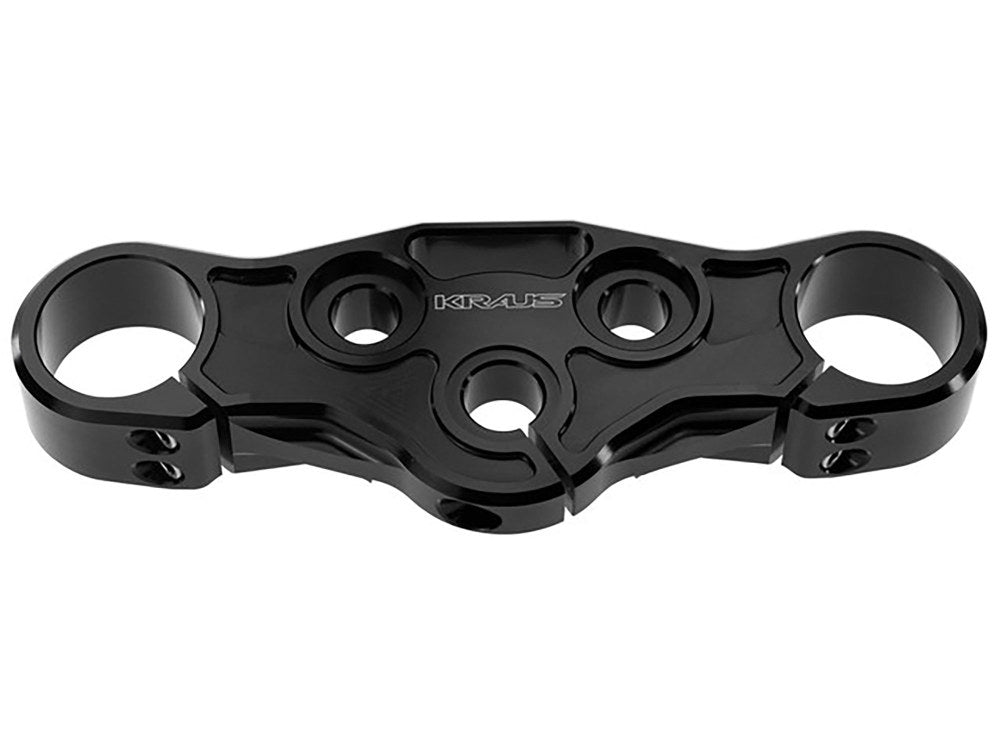 Bully Billet Top Clamp - Black. Fits Low Rider S 2020up. - Kraus Moto