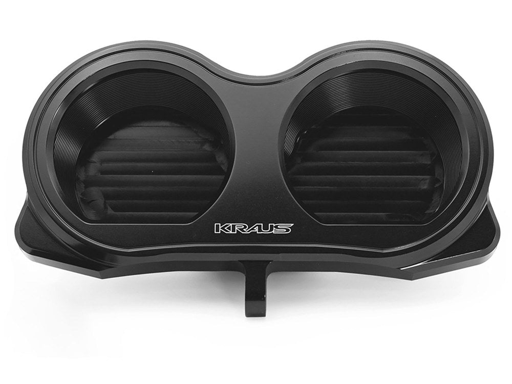 Gauge Housing Relocation Kit - Black. Fits Road Glide 2015-2023 - Kraus Moto