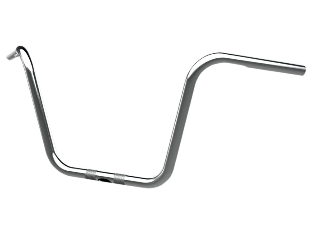 12in. x 1in. Ape Hanger Handlebar - Chrome. - Khrome Werks