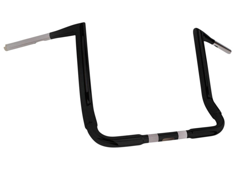14in. x 1-1/2in. Buck Fifty Handlebar - Gloss Black. Fits Ultra Models 1996-2024 and Street Glide 1996-2023 - Khrome Werks