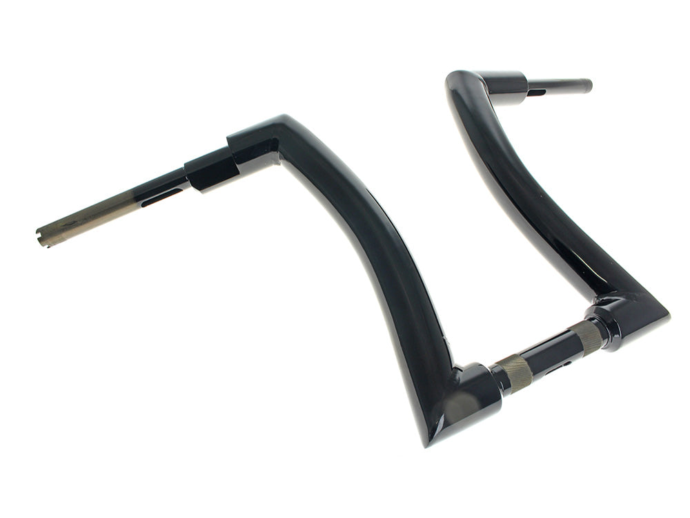 2.0in. Strip Bar, 16in. x 2in. Ape Hanger Handlebar - Gloss Black. - LA Choppers