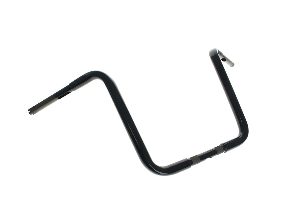 14-1/2in. x 1-1/4in. Ape Hanger Handlebar - Gloss Black - LA Choppers
