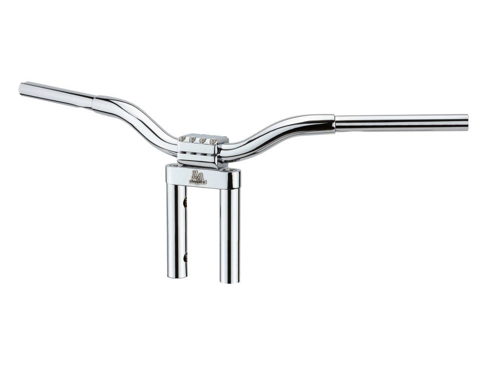 10in. x 1-1/4in. Straight Kage Fighter Handlebar - Chrome. - LA Choppers